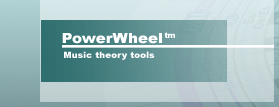 PowerWheel music theory tool